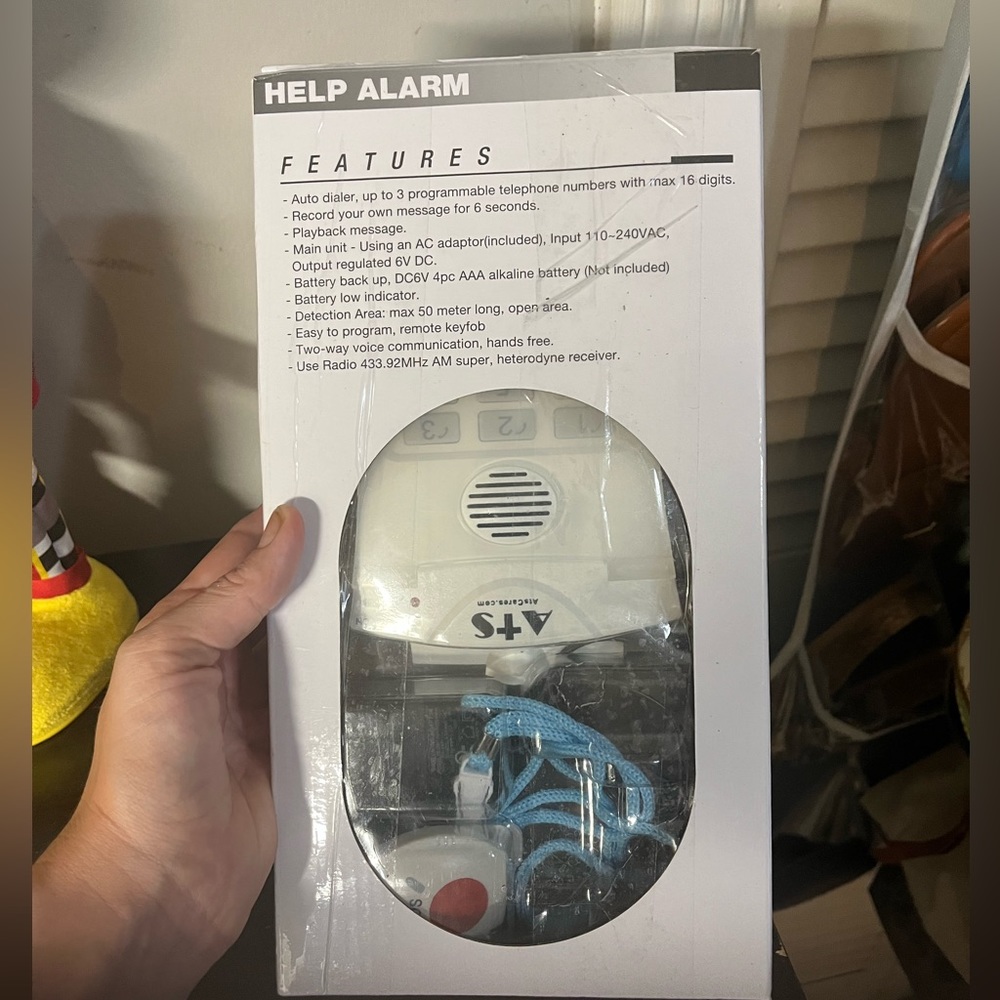 Help Alarm good for elderly and caregivers